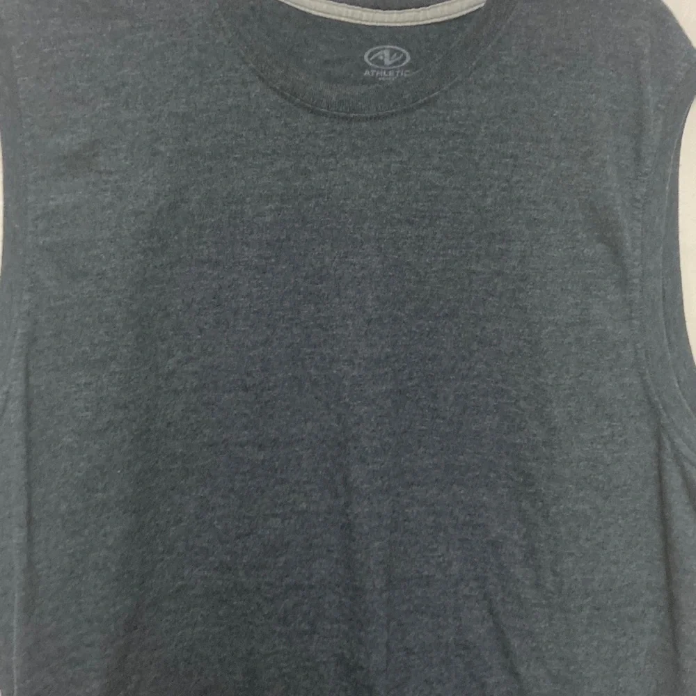 Athletic Works Men's Dark Blue Tank Top